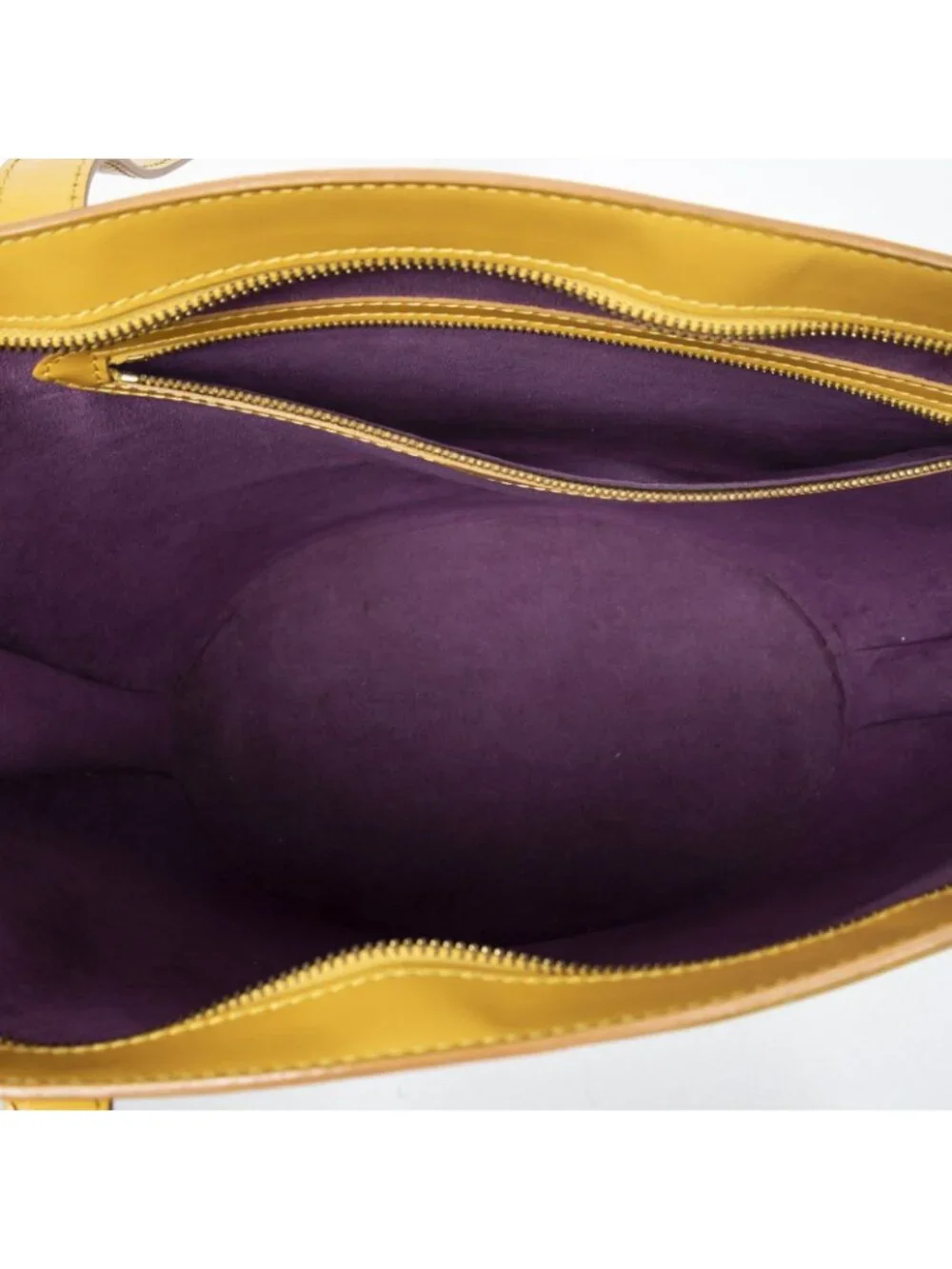 Louis Vuitton Saint Jacques Shopping Yellow Epi Messenger Bag - Picture 9 of 10